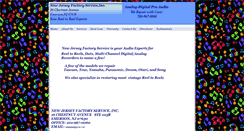 Desktop Screenshot of njfactoryservice.com